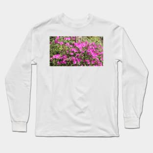 Pink Bushes Long Sleeve T-Shirt